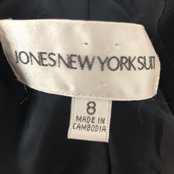 Jones New York Navy Jacket 8 - Picture 4 of 4